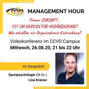 CCVD Management Hour – Organisationsentwicklung