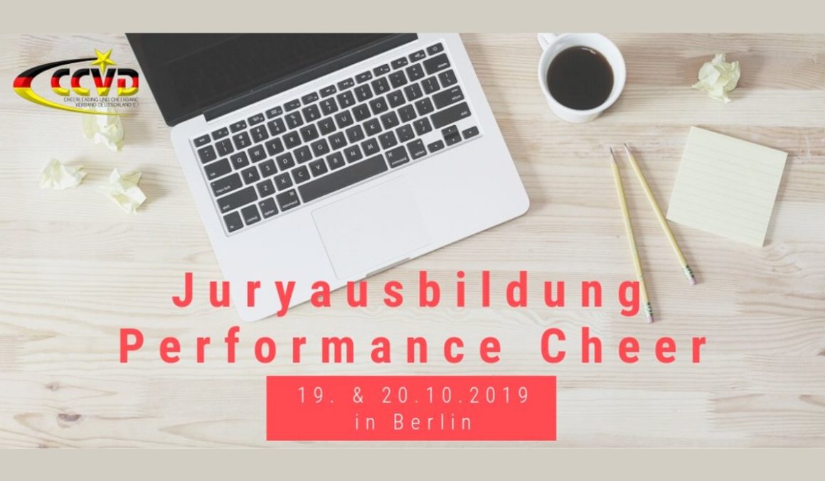 Informationen zur Jury-C Ausbildung Performance Cheer