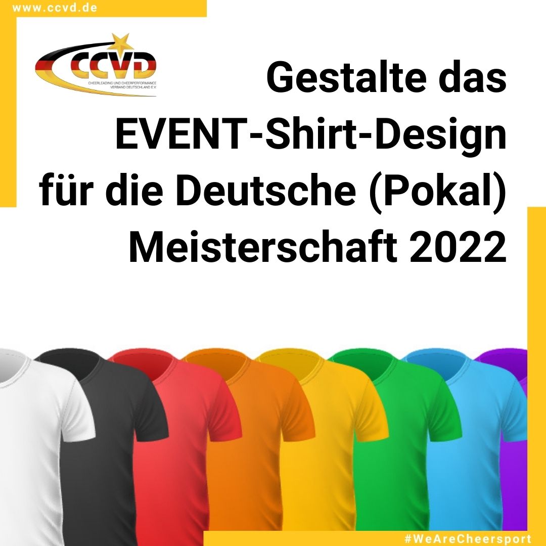 Event-Shirt-Design für die Deutsche (Pokal) Meisterschaft 2022